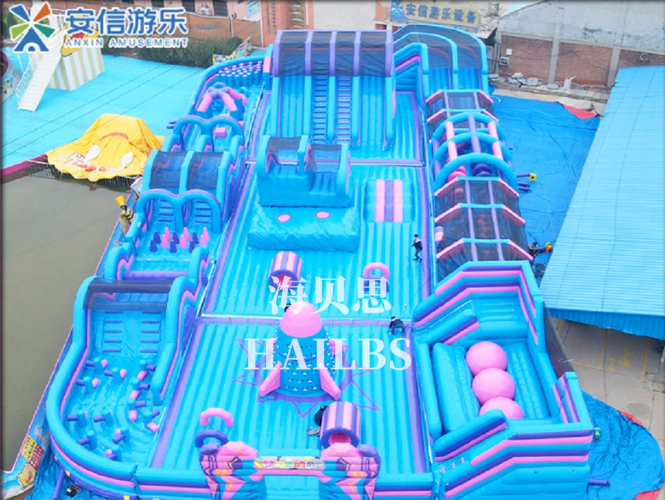 夢幻總動員大型充氣城堡闖關(guān)