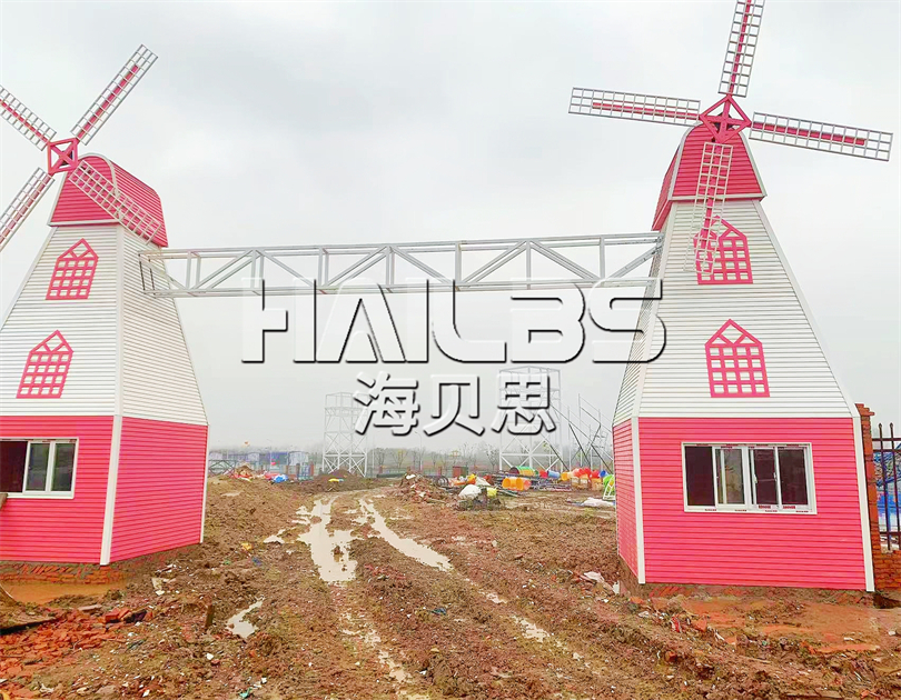 安徽無(wú)動(dòng)力親子樂(lè)園施工現(xiàn)場(chǎng)
