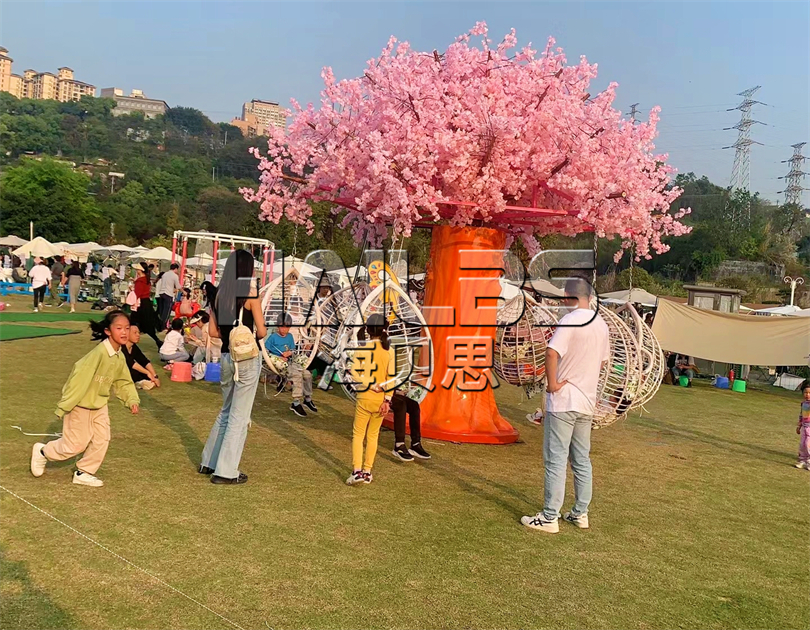 重慶鮮花港公園無動(dòng)力樂園經(jīng)營(yíng)現(xiàn)場(chǎng)