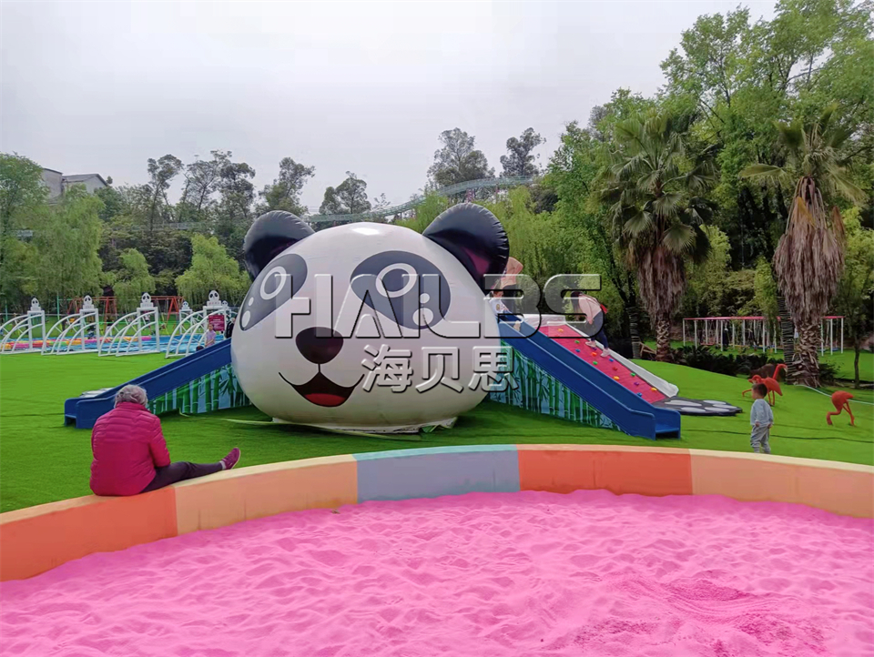 無動力樂園--熊貓蹦床