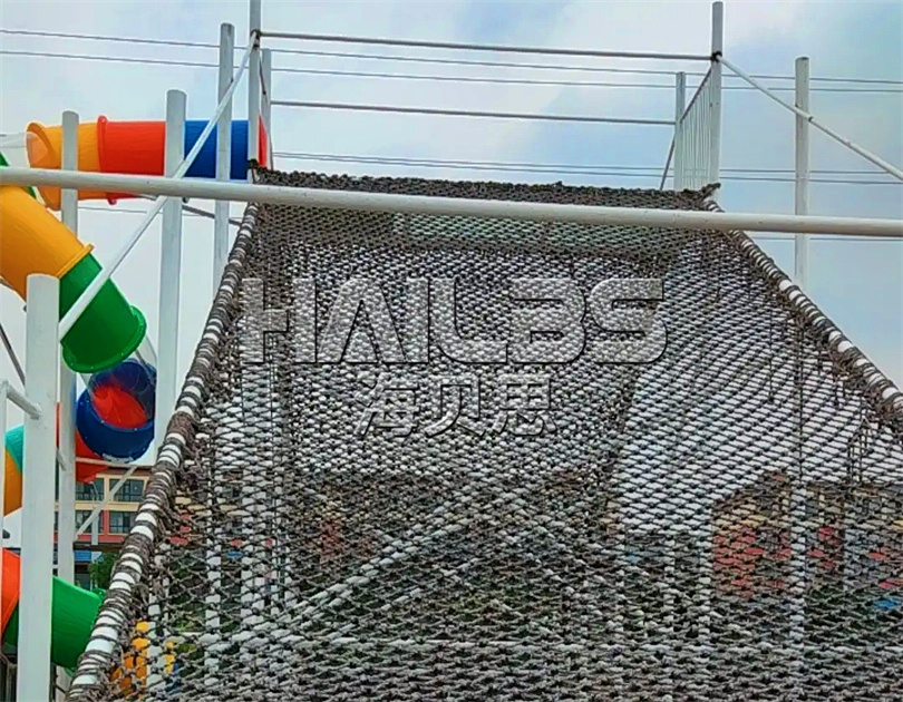 山西晉城無動力親子樂園施工現(xiàn)場