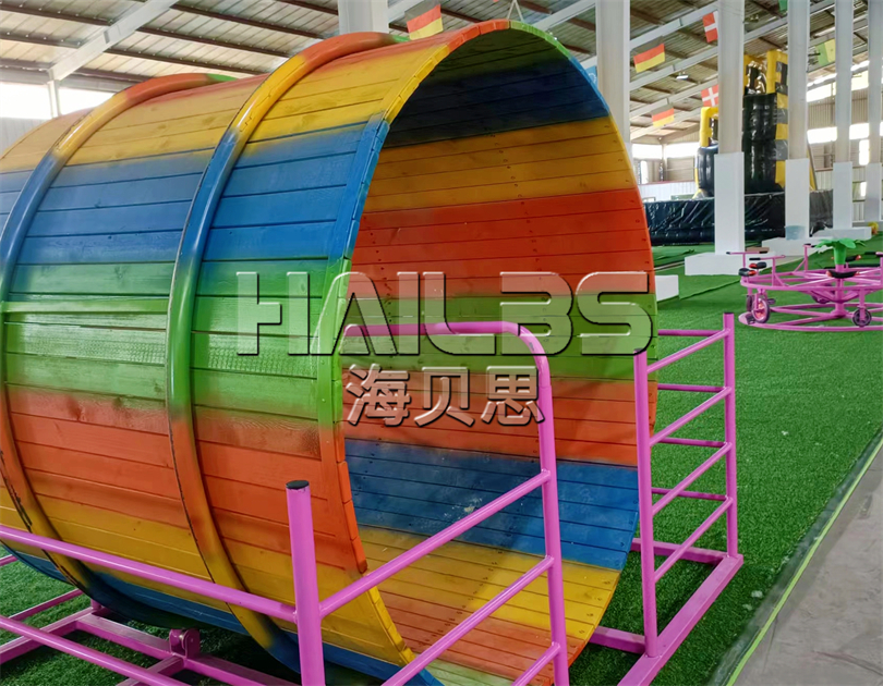 河北滄州室內無動力樂園施工現(xiàn)場