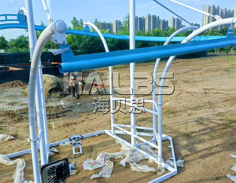 河南商丘無動(dòng)力樂園施工現(xiàn)場(chǎng)