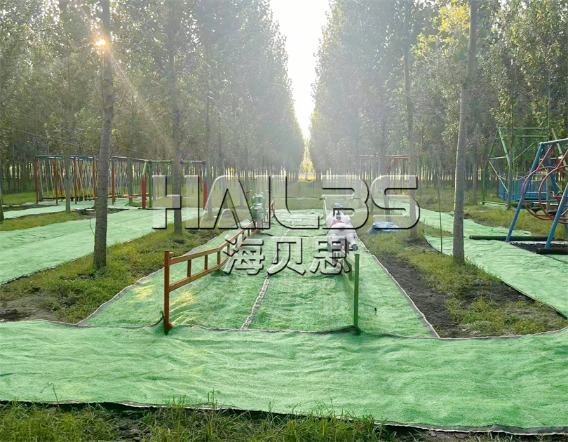 天津無動力樂園安裝現(xiàn)場