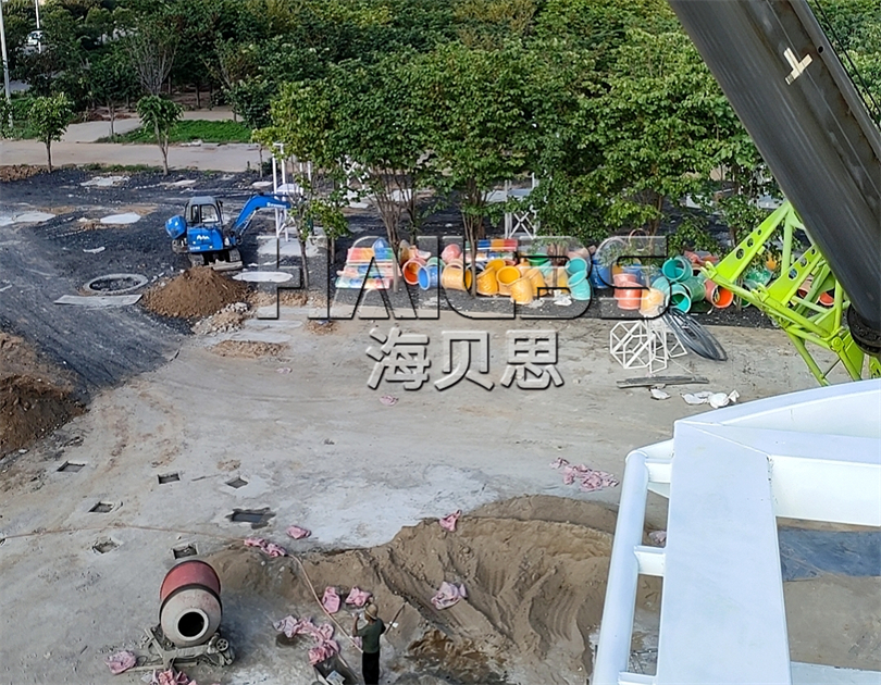 許昌恐龍撒歡樂(lè)園施工現(xiàn)場(chǎng)