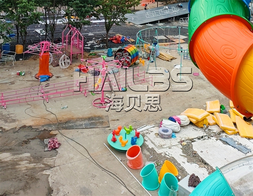 許昌恐龍撒歡樂(lè)園施工現(xiàn)場(chǎng)
