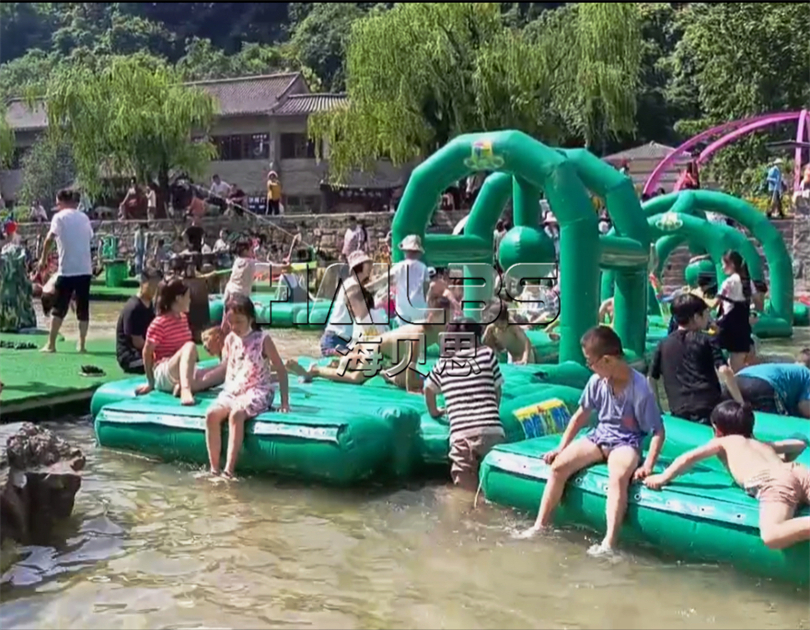 5A景區(qū)云臺山開放性水上沖關(guān)
